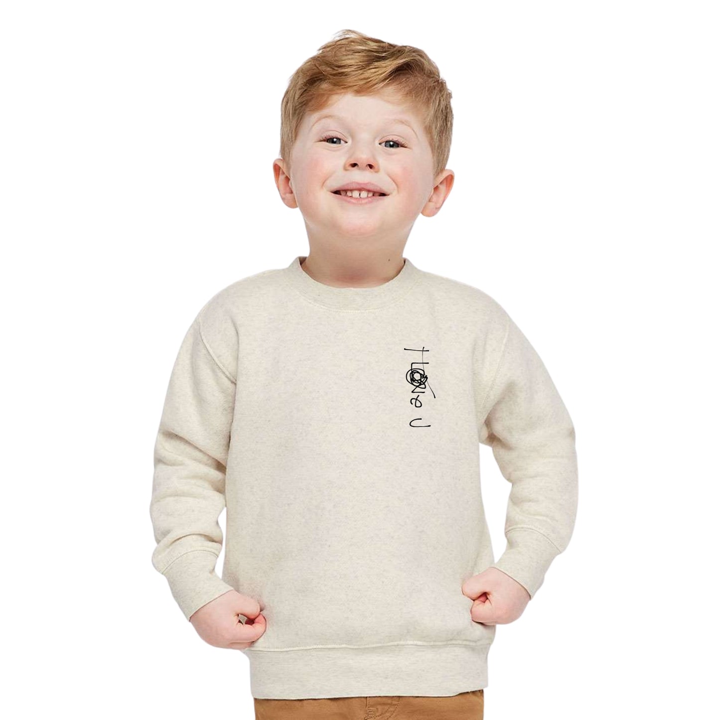 Kids 'I Love U' Sweater