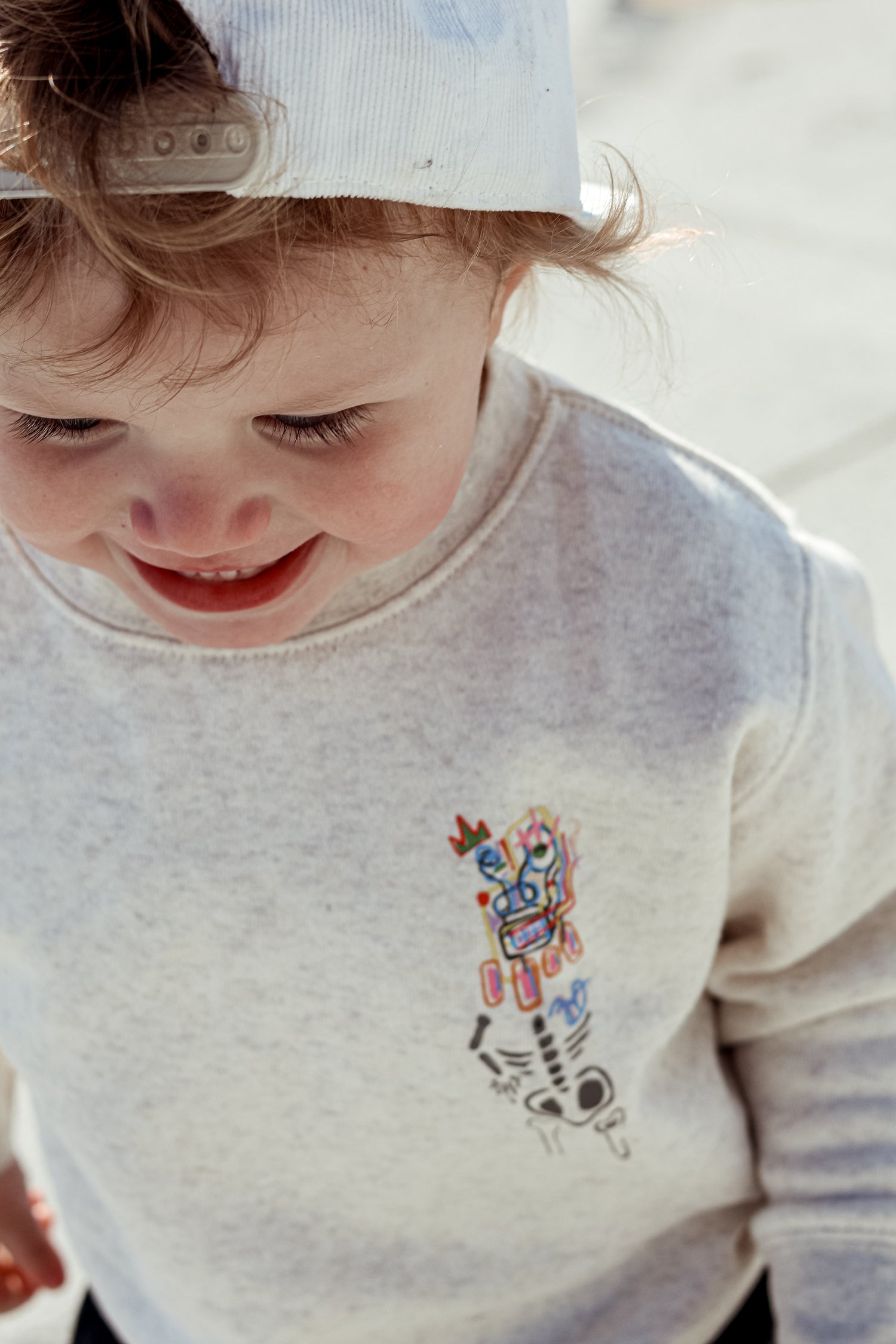 Kids 'King Of Hearts' Sweater