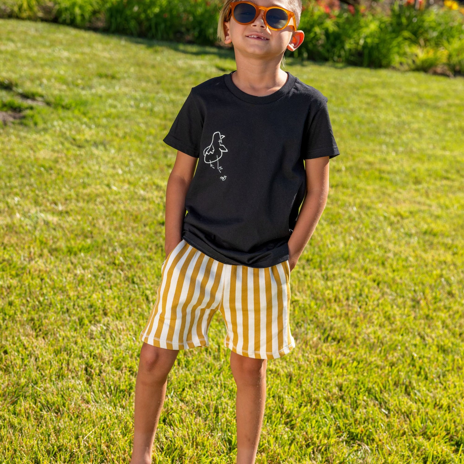 Kids 'Frank White' T-shirt