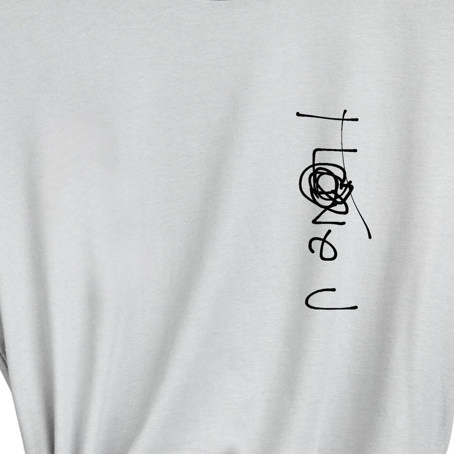 Womens 'I Love u' T-shirt