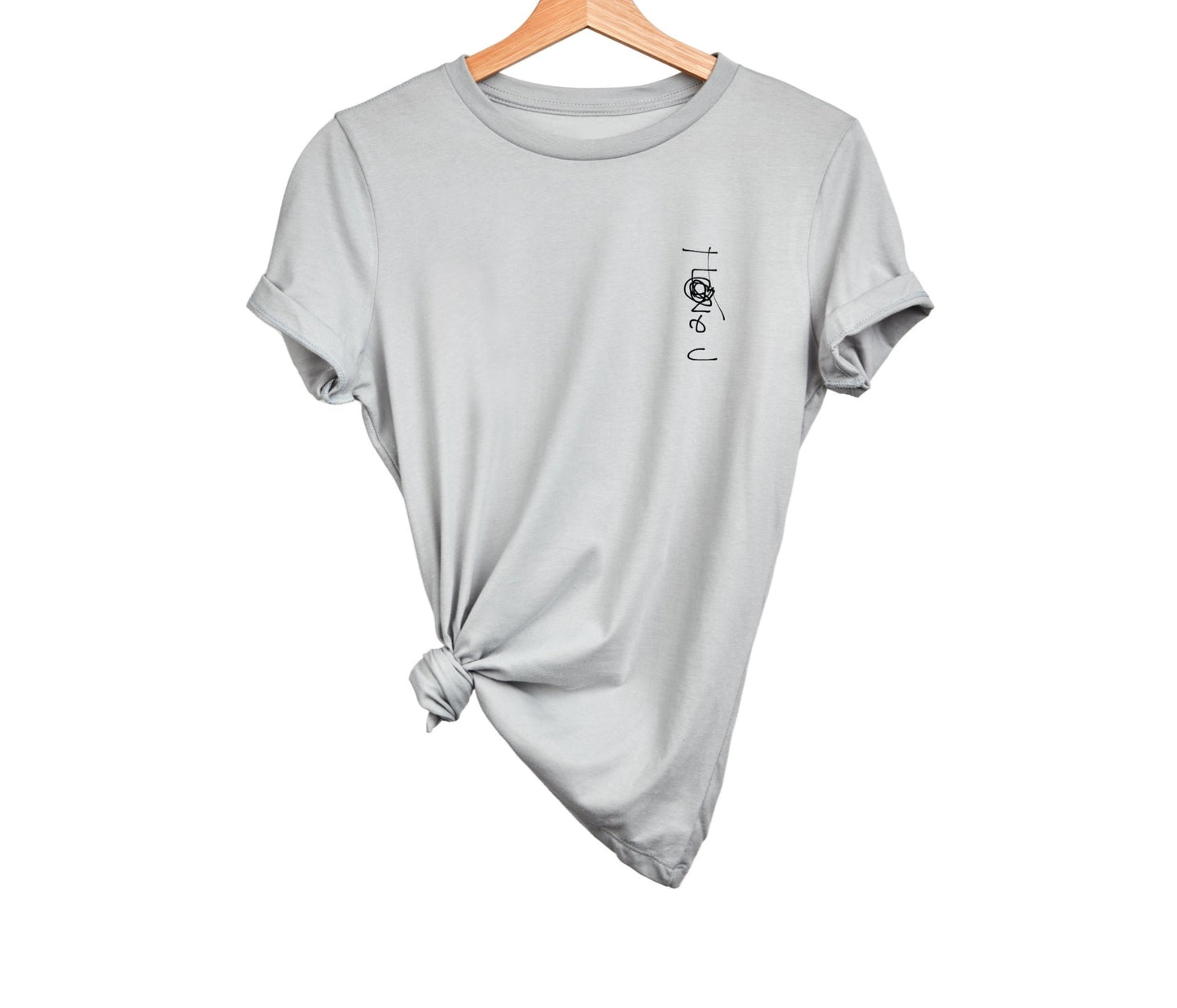 Womens 'I Love u' T-shirt