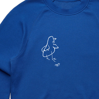 'Frank White' Sweater - Blue
