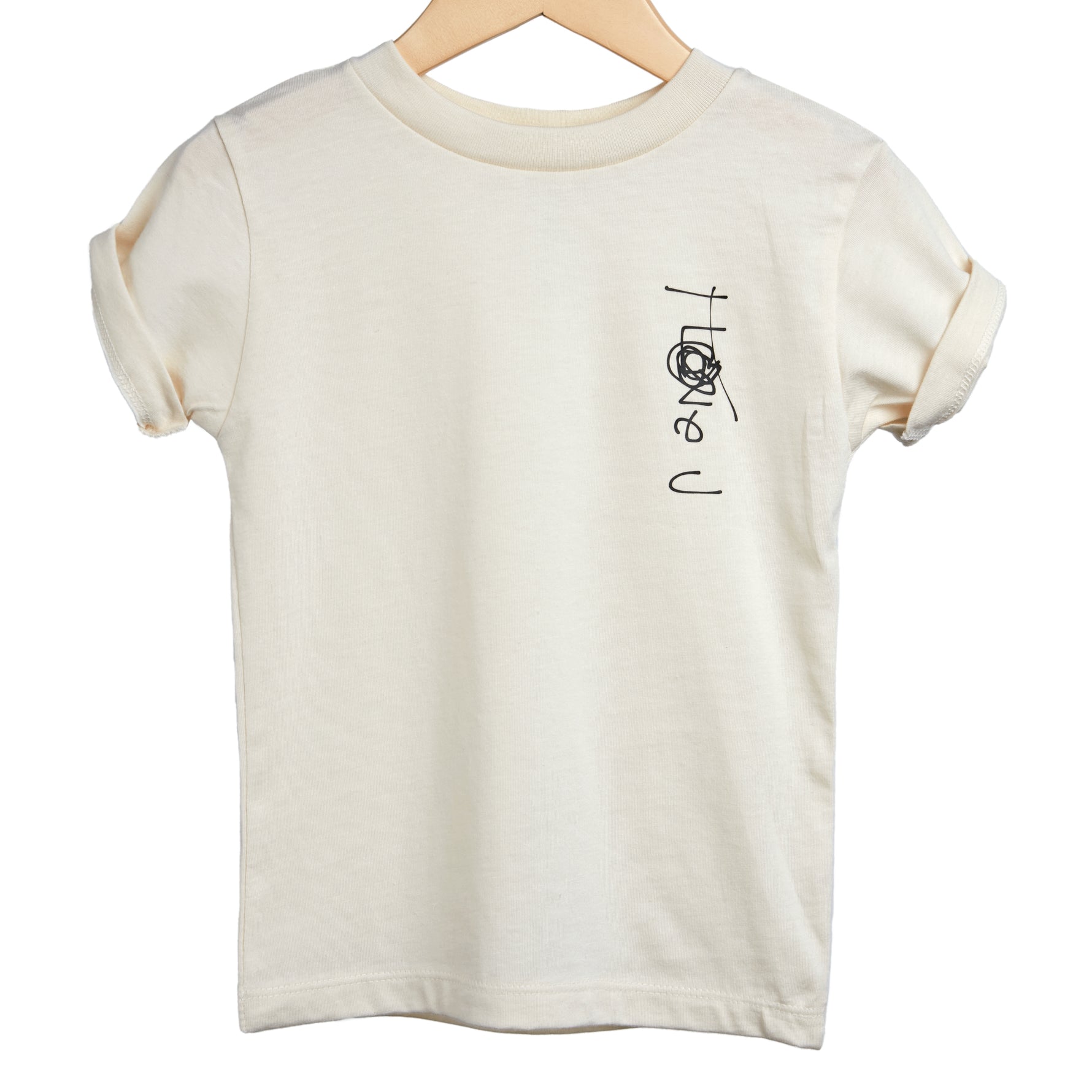 fun and cute kids t-shirt with original art on the chest. All prints are made from the original artwork of SKINS LA