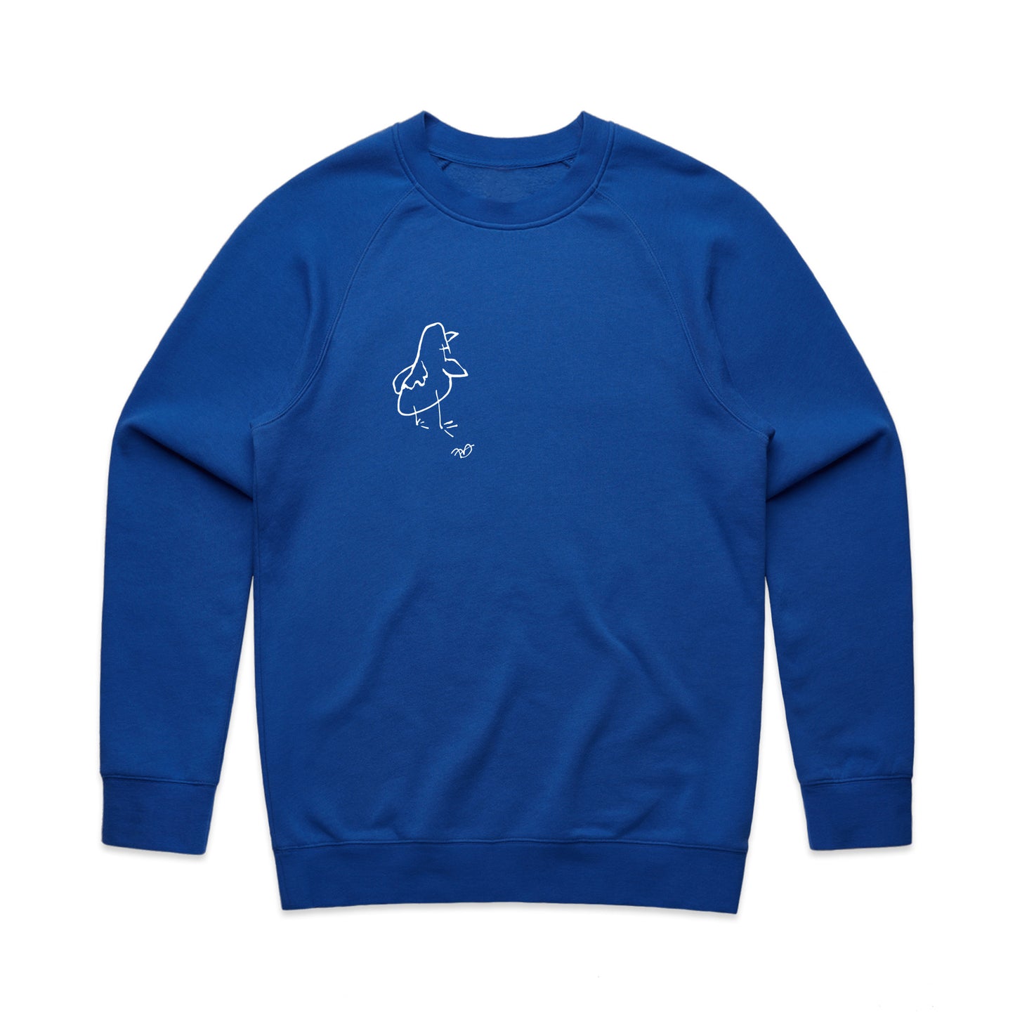 'Frank White' Sweater - Blue