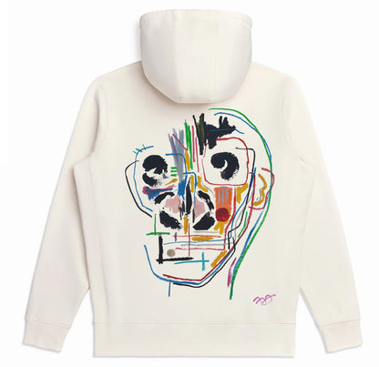 Comprensión Hoodie W/ Hand Painted Elements